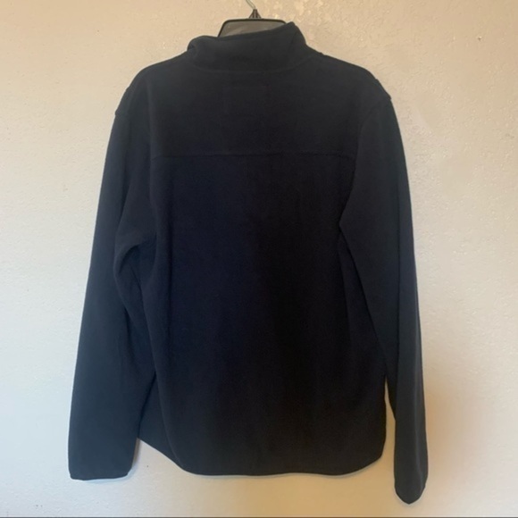 Vintage 1946 Partial Zip Fleece Knit Sweater large - Picture 5 of 6